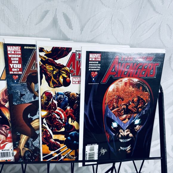 The New Avengers 12-27 Lot Civil War Hawkeye as Ronin - Picture 6 of 7